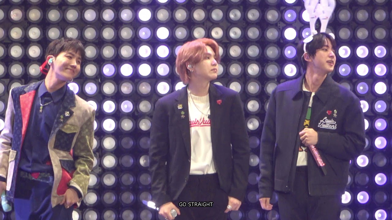 211203 JINGLE BALL - Dynamite 방탄소년단 슈가 직캠 BTS SUGA FOCUS FANCAM