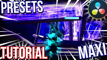 how to MAKE this CRAZY *MAXI* charecter glow buildup in davinci resolve 17(presets)(edit like: maxi)