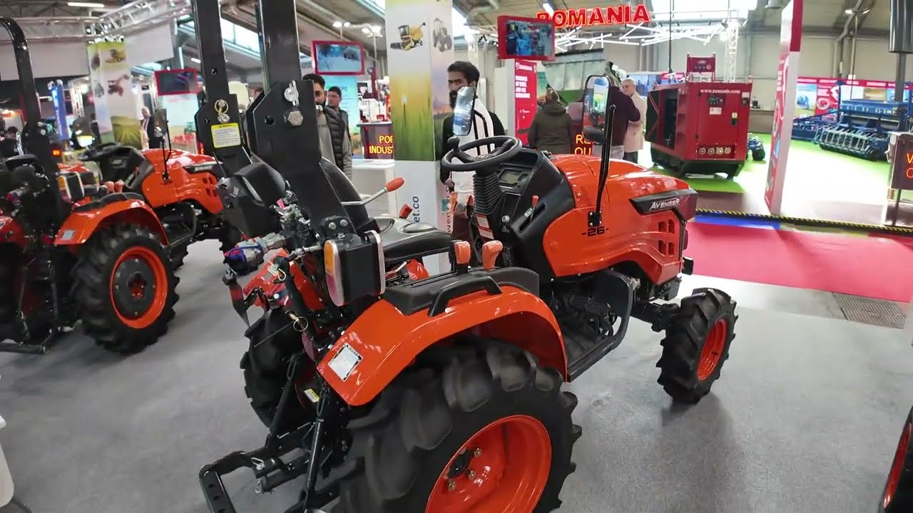 The 2025 AVENGER small tractors collection