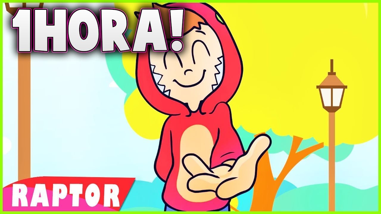 VAMOS A JUGAR DURANTE 1 HORA CHALLENGE  PARODIA MUSICAL ANIMADA DE RAPTORGAMER   CoMPaS