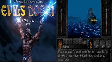 AMIGA Evils Doom GAME Demo v1 0 EVIL