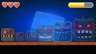 Red Ball 4 - Black Boss - All Bosses - Invisible Thing - Gameplay Volume 1,2,3,4,5 - Red Ball 4