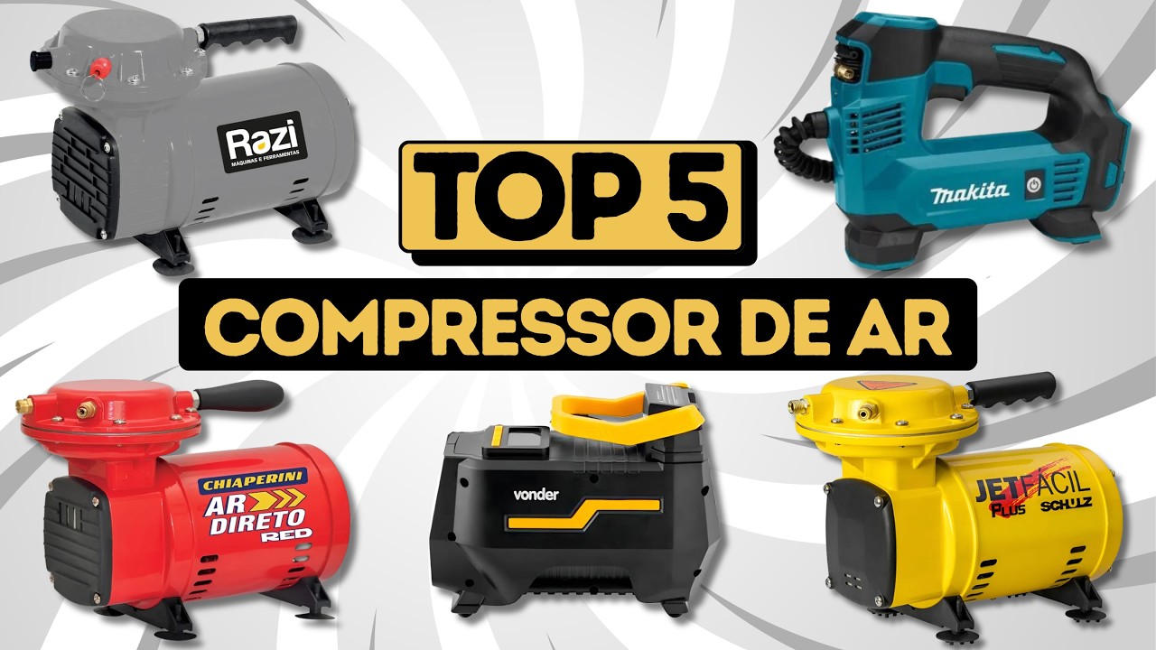 O MELHOR COMPRESSOR DE AR PORTÁTIL de 2025? (Pintura vs Pneus!) - YouTube
