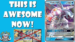 Pokemon Ultra Prism Palkia-GX #101