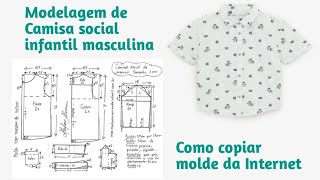 How to copy children's dress shirt designs from the Internet How to copy children's dress shirt designs from the Internet