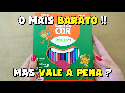 Lápis de Cor LEO & LEO 24 CORES