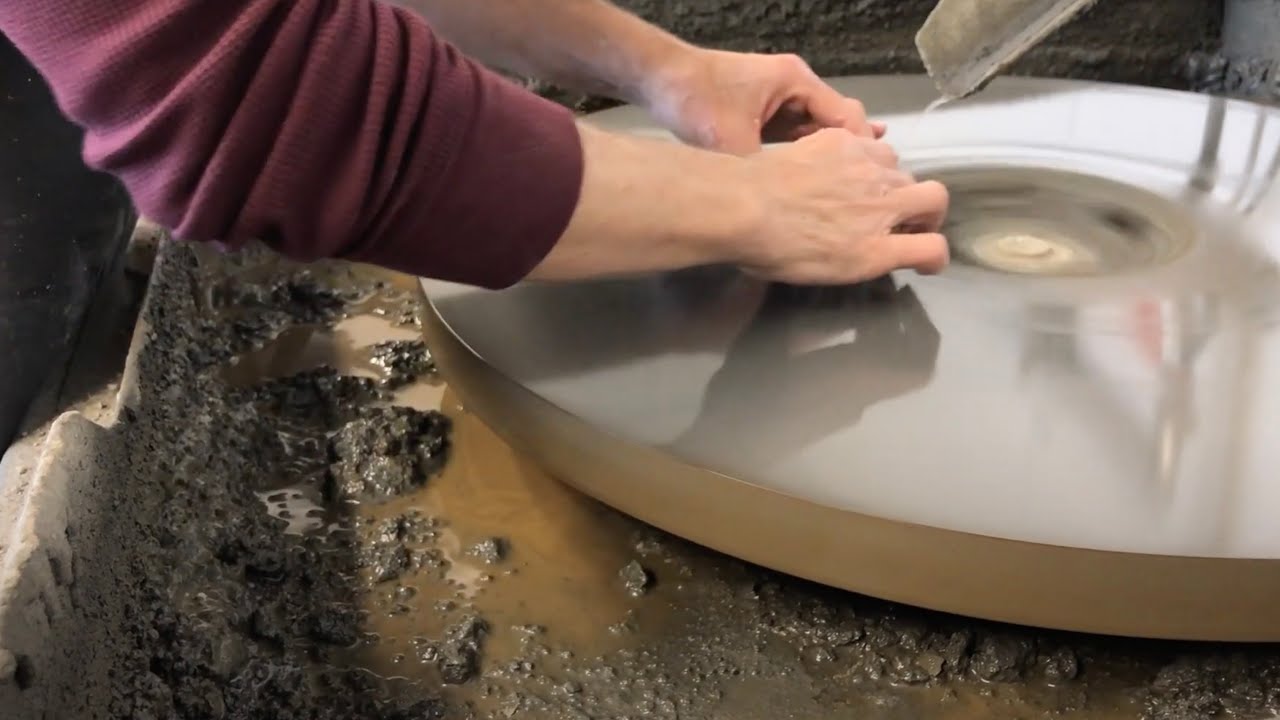 Use A Flat Lap Grinder To Grind And Polish Fused Glass