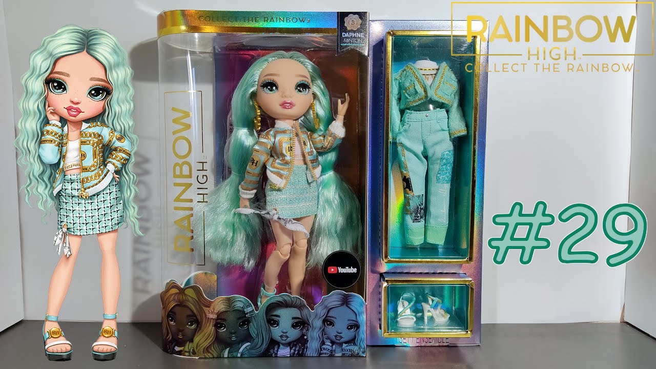 Présentation de la poupée Daphne Minton - Série 3 [Rainbow High #29]