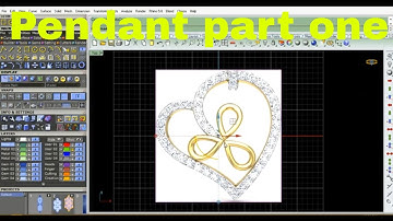 How to make small pendant easy process jewellery cad design rhino5  matrix9 #matrix #cad #jewellery