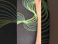 Waves Line art acrylic marker #shorts #kidsvideo #lines #kidsartactivities