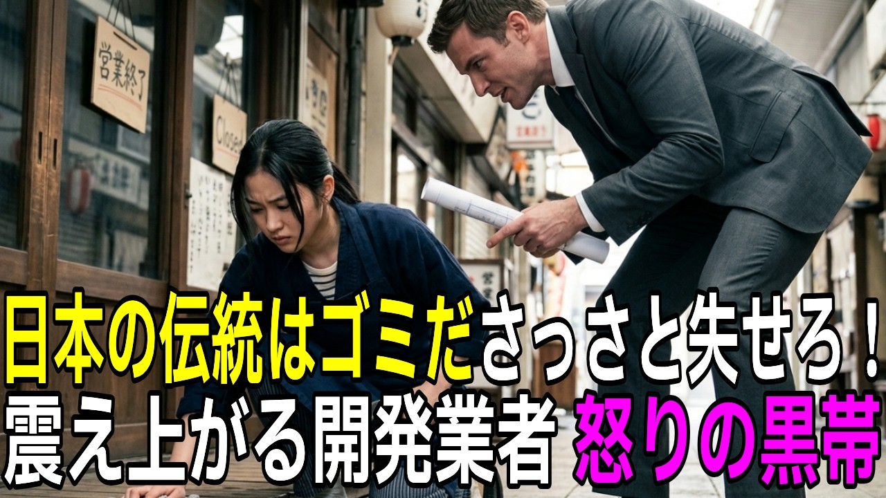 【驚愕】日本の伝統を「ゴミ」と笑うアメリカ人。彼が震え上がった少女の真の正체とは…【感動する話】【朗読】