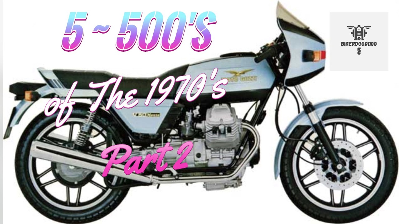 5 мотоциклов объемом 500 куб. см из 1970-х годов, часть 2