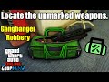 All 5 Unmarked Weapons Locations (Gangbanger Robbery Task) Guide