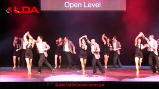 Latin Dance Australia Ball 2012 - Salsa On2 Open Students