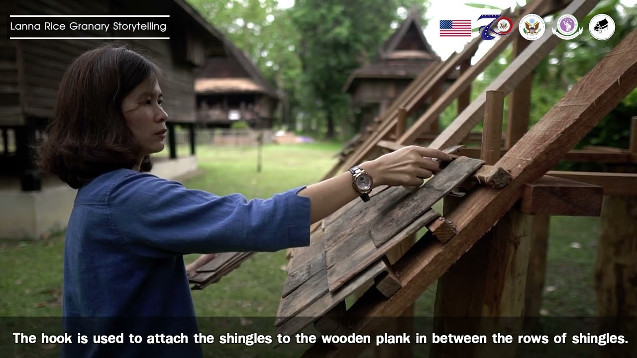 การอนุรักษ์สถาปัตยกรรมล้านนาโบราณในเชียงใหม่ - เรือนอุ้ยแก้ว (เปลี่ยนหลังคาดินขอและเชิงชายครอบสัน)