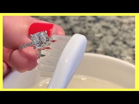 How To Clean A Diamond Ring To Keep Its Shine