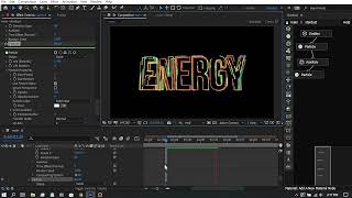 After Effects | Logo Text Animation with Stardust