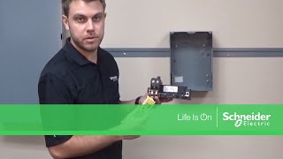 Installing Service Barrier in QO™ Low Amperage Series S00 Load Centers | Schneider Electric Support