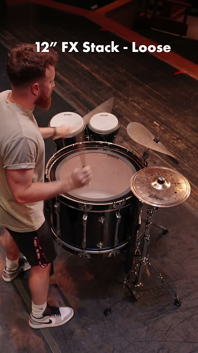 Greg Hersey 🤝 FX Stacks. #zildjian #drums