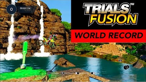 Trials Fusion - Speed run - WORLD RECORD