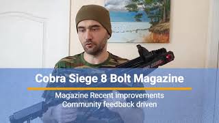 UPBOLT 8 bolt Repeating Magazine for EK Archery Cobra Siege Crossbow 