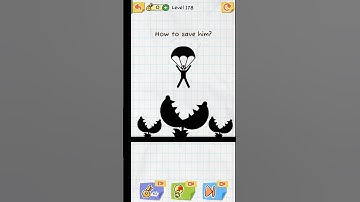 Save Him | very easy level | draw 2 Save gameplay | level 178 | #shorts #draw2save