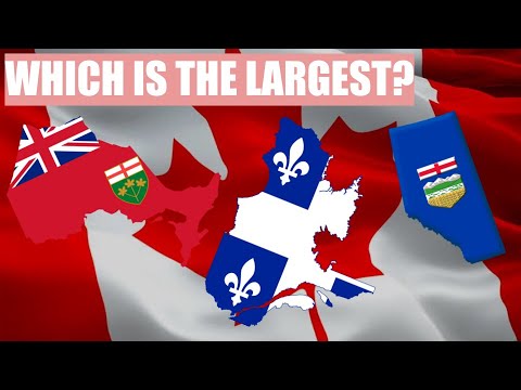 Which Province/Territory Is The Largest? - Canadian Provinces & Territories In Order Of Size 🇨🇦