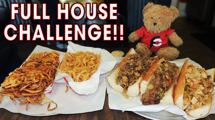"Full House" Sandwich Challenge w/ Pulled Pork, Ch...