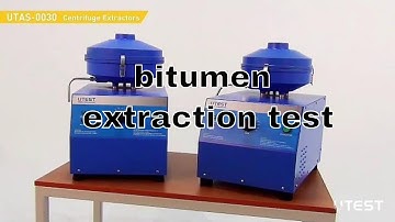 bitumen extraction test | bitumen extraction tests latest viral top trending machine and apparatus.