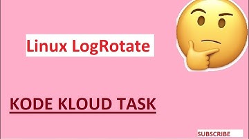 Linux LogRotate | kodekloud tasks | linux logrotate | linux | unix