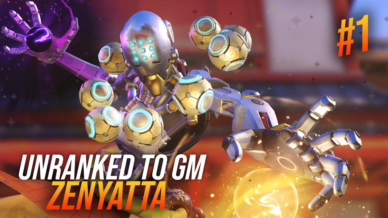 overwatch zenyatta  2022 Update  Educational Unranked To GM On ZENYATTA (93% Winrate) [PART 1]