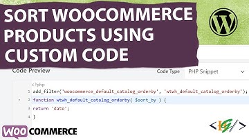 How to Sort WooCommerce Product Programmatically using Custom Code in WordPress