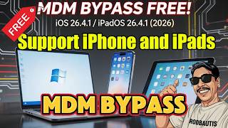 MDM Bypass iOS / iPadOS 26.4.1 FREE 2026 🔥 Easy Setup Guide