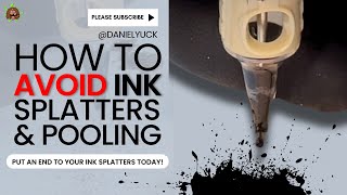 How To Avoid Ink Splatter And Pooling  Tattooing For  Beginners