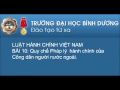 LAW0094-Luật hành chính VIỆT NAM -Bai 10 QUI CHE PLHC CUA C.DÂN NGUOI N.NGOÀI