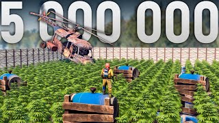 5 000 000 скрапа в день приносит моя безумно громадная ферма в Rust/Раст
