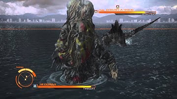 GODZILLA PS4 versus mode : Hedorah vs. Godzilla 2014 "Hedorah knows your fighting style"