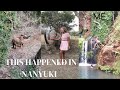 NANYUKI SURPRISED US | NGARE NDARE WATERFALL, OL PEJETA CONSERVANCY SAFARI, EQUATOR, SPORTSMAN ARMS.