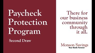 Paycheck Protection Program Loans  I  Second Draw