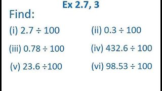 CBSE NCERT CLASS 7TH MATHS EXERCISE 2.7 QUESTION 3 I ncert class 7th maths solutions