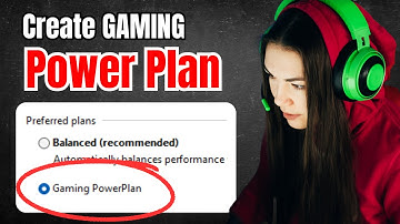 Best Custom POWER PLAN For Gaming (Boost FPS & Performance)