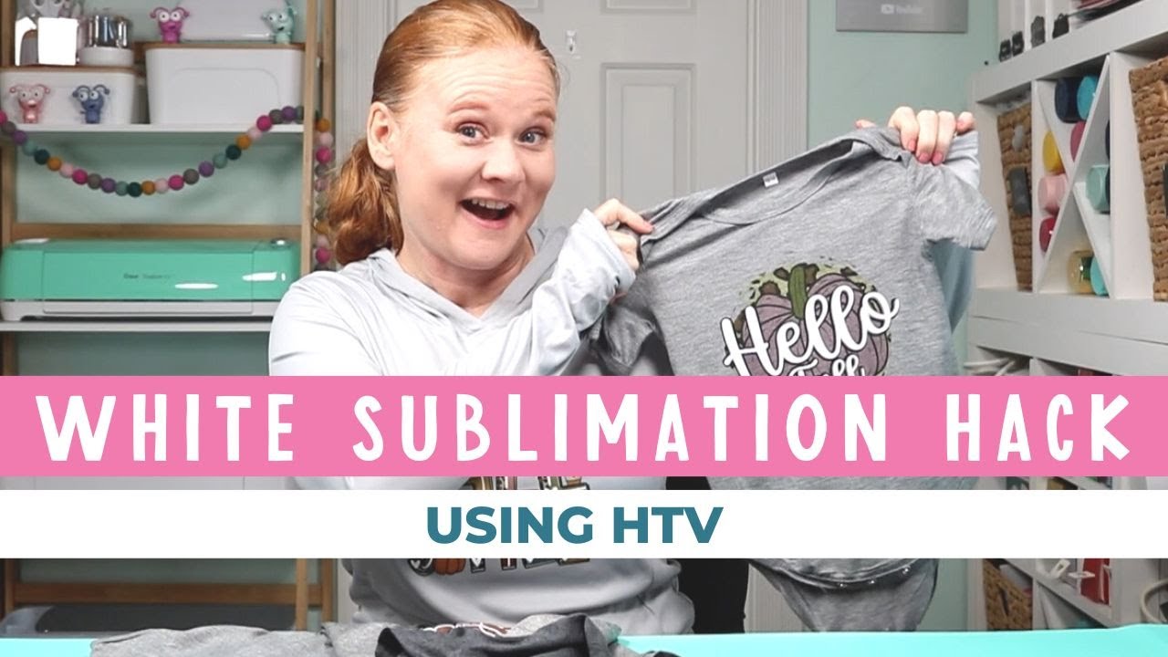 Sublimation on HTV: Which Products Work? - Angie Holden The Country Chic  Cottage