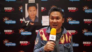 Avatar and Hook Actor Dante Basco at MCM London Comic Con