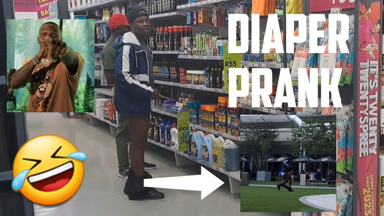 DIAPER PRANK ! 😂 YouTube