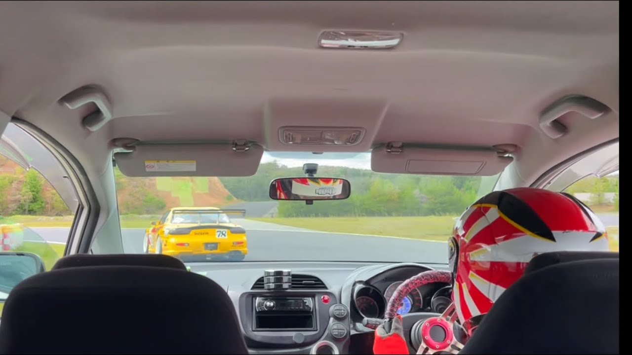 2025年9月21日のTSタカタサーキットをフィットRSで走ってきたよ　#フィットrs  #ge8 #TSタカタサーキット