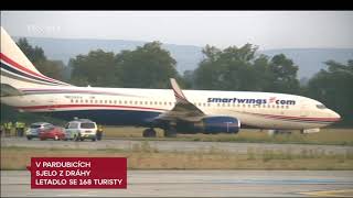 Boeing Xtra Airways out of runway