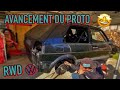 Prototype golf 2 rwd  pisode 2 on remonte le train arrire  