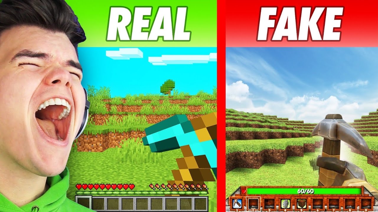 Playing HORRIBLE Minecraft Clones…