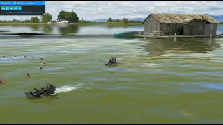 RC Boat Racing Simulator / RC Airboat Racing using RealFlight Simulator. screenshot 2