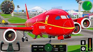 Real Flight Airplane City Pilot Simulator ✈️ Boeing Emergency Landing Android Gameplay